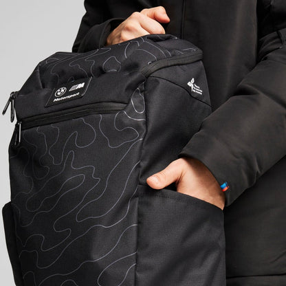 BMW M Motorsport Statement Mens Black Backpack