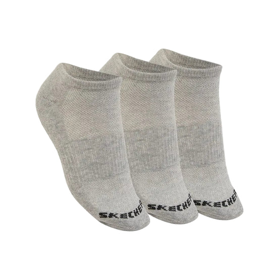 3 Pack Terry No Show Socks