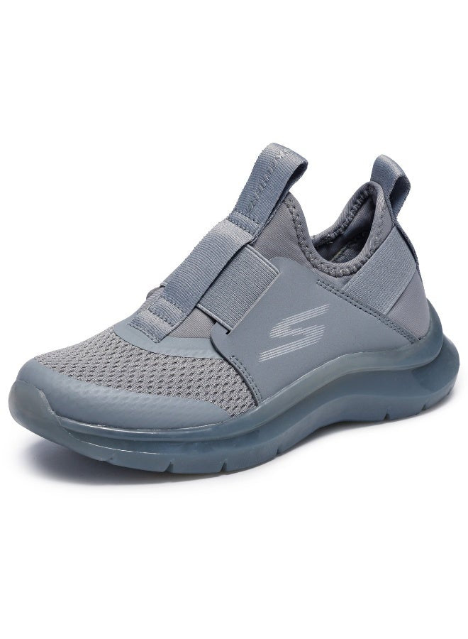 Skechers Skech Fast Ice Kids' Grey Slip-On Shoes