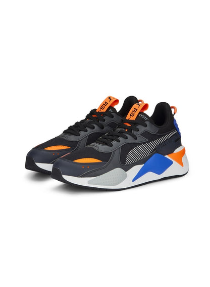 RS-X Geek Mens Black Sneakers