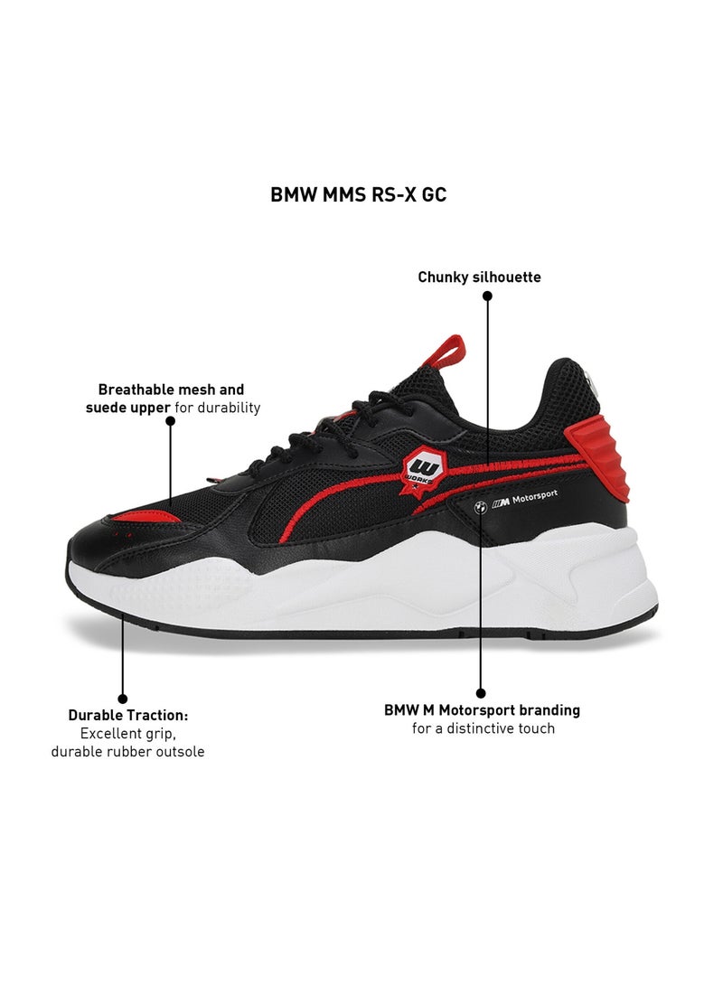 BMW M Motorsport RS-X GC Mens Black Sneakers