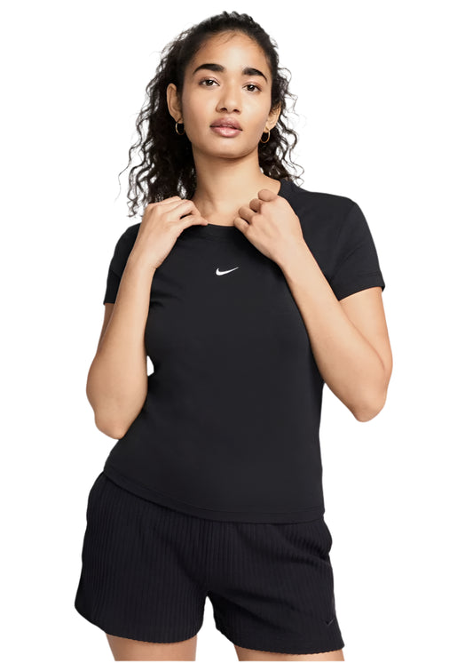 Nsw Knit Mid Crop T-Shirt