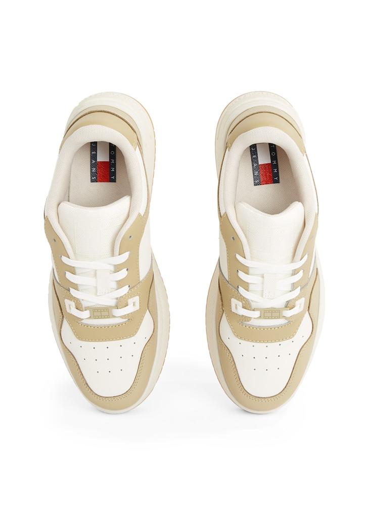 Retro Logo Lace Up Sneakers