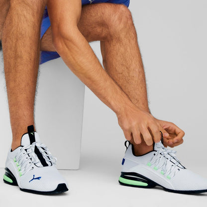Axelion Refresh Mens White Running Shoes