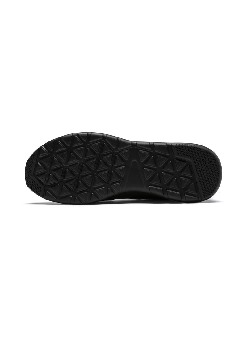 Wired Unisex Black Lace up Trainers