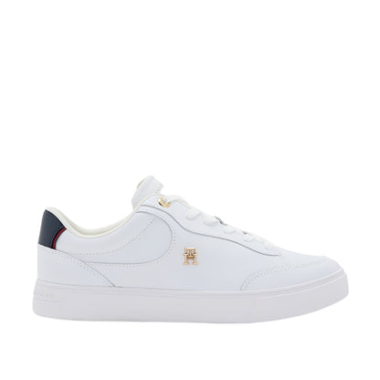 Logo Detail Lace Up Low Top Sneakers