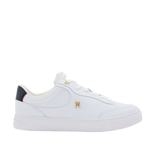 Logo Detail Lace Up Low Top Sneakers