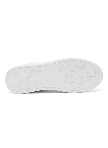 Women's Low-Top Sneakers - Lightweight with White Sole