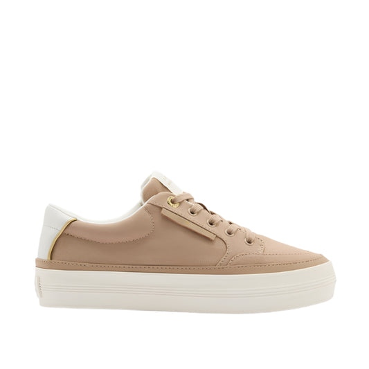 Logo Detail Lace Up Low Top Sneakers