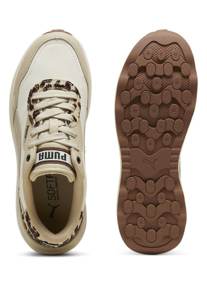 Runtamed Platform Drama Womens Beige Sneakers