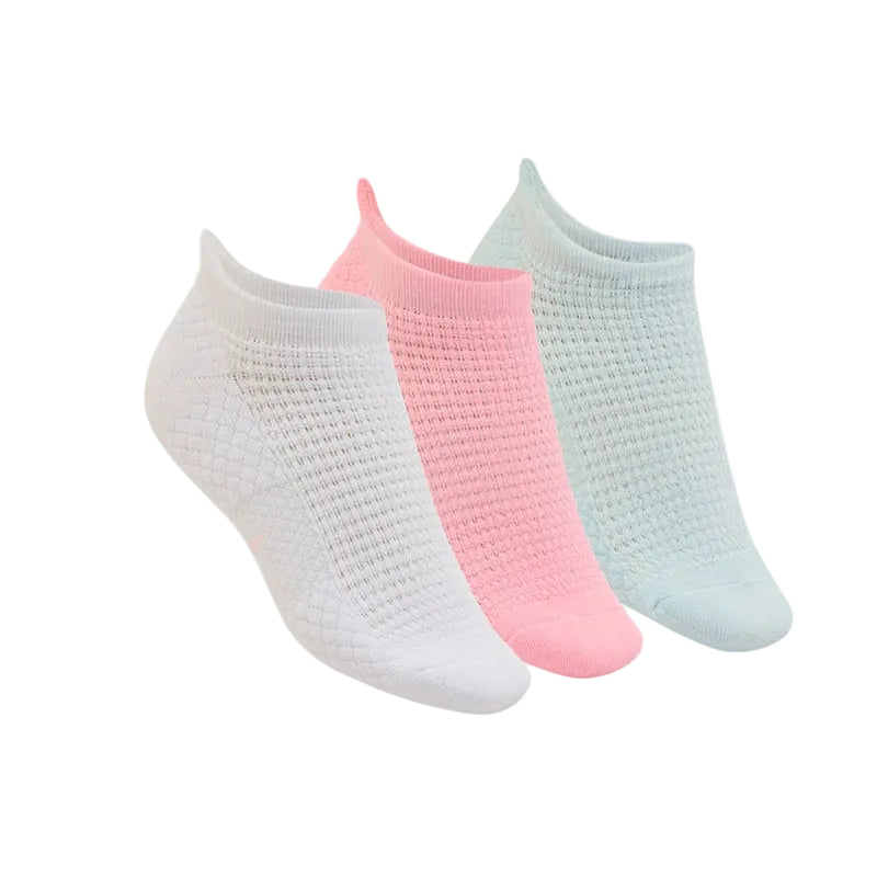 3 Pack Extended Terry Low-Cut Socks