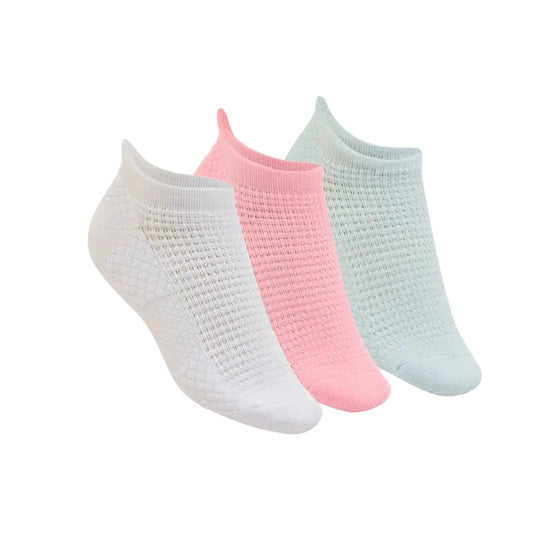 3 Pack Extended Terry Low-Cut Socks