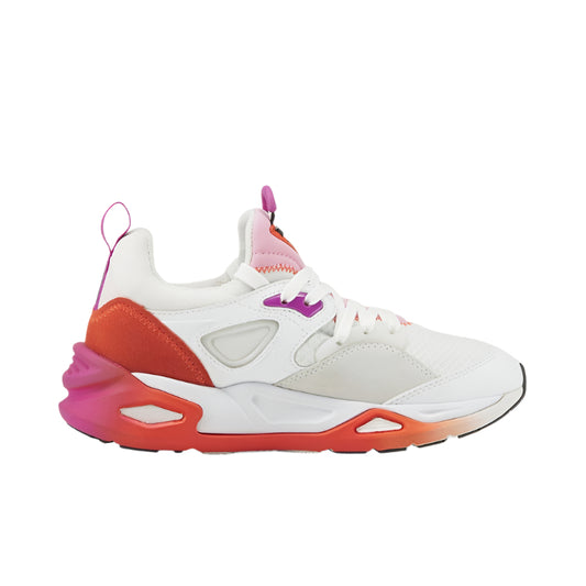 TRC Blaze Galaxy Unisex White Trainers