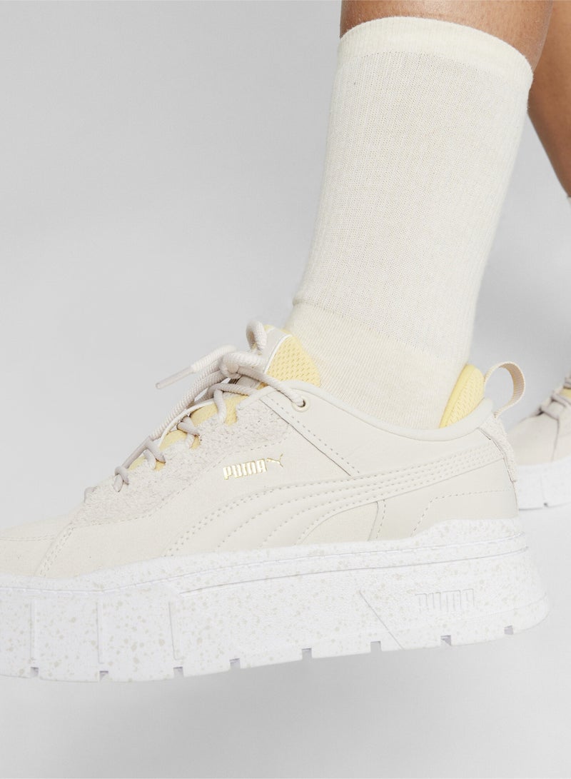 Mayze Stack XPL BM Desert Womens White Sneakers