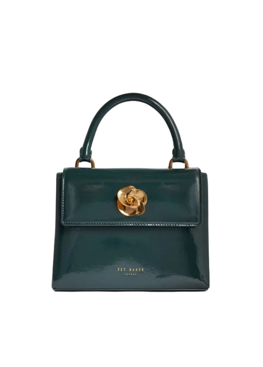 Rose Detail Mini Crinkle Bag