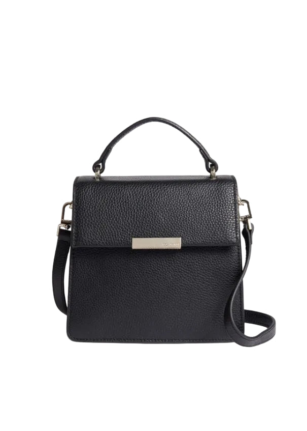 Bar Detail Medium Top Handle Bag