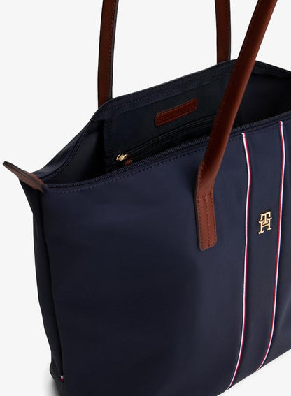 Monogram Signature Tape Tote Bag