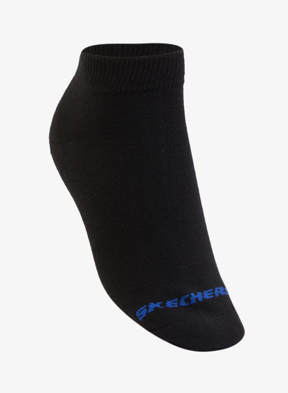 3 Pack Non-Terry Quarter Crew Socks