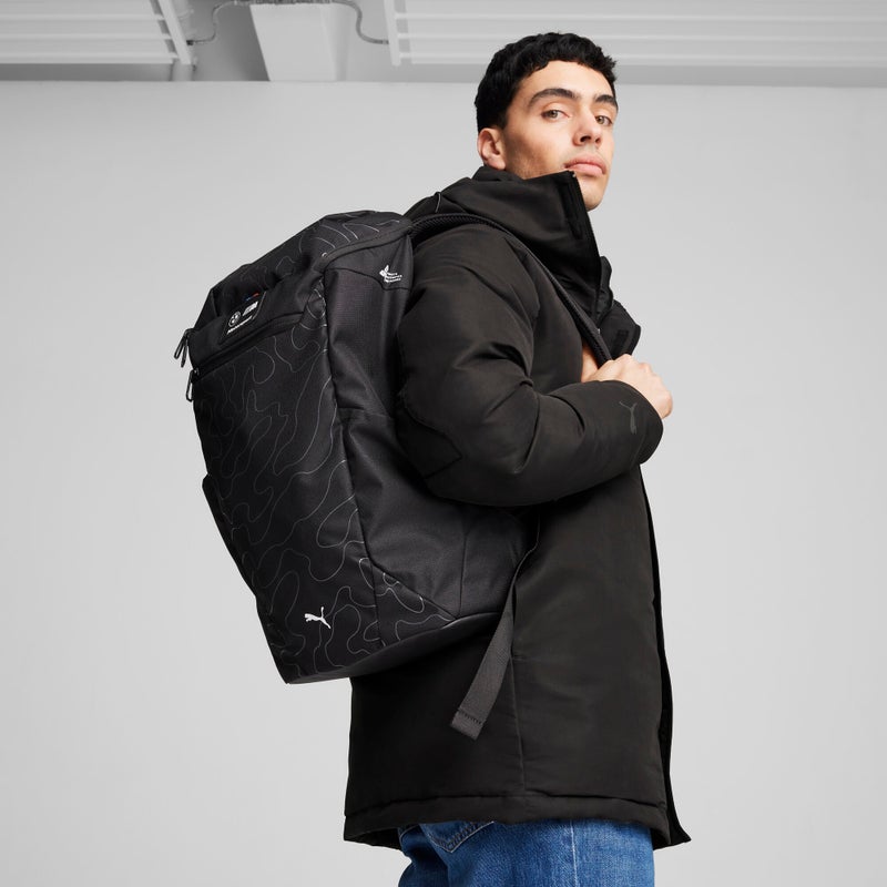 BMW M Motorsport Statement Mens Black Backpack