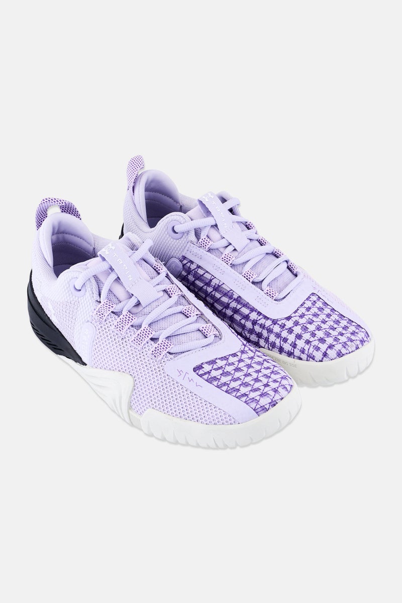 Women Tribase Reign 6 Lace Up Training Shoes, Lavender