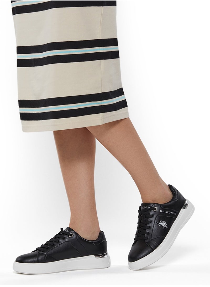 Women's Black Low-Top Exclusive Lightweight Sneakers – Unmatched Comfort, All-Day Wear, Confidence in Every Step