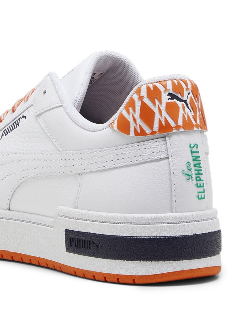 CA Pro Côte d'Ivoire Mens White Football Sneakers