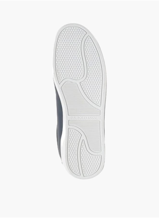 Men's Logo Detail Lace-Up Sneakers