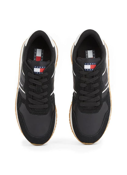 Logo Detail Lace Up Low Top Sneakers