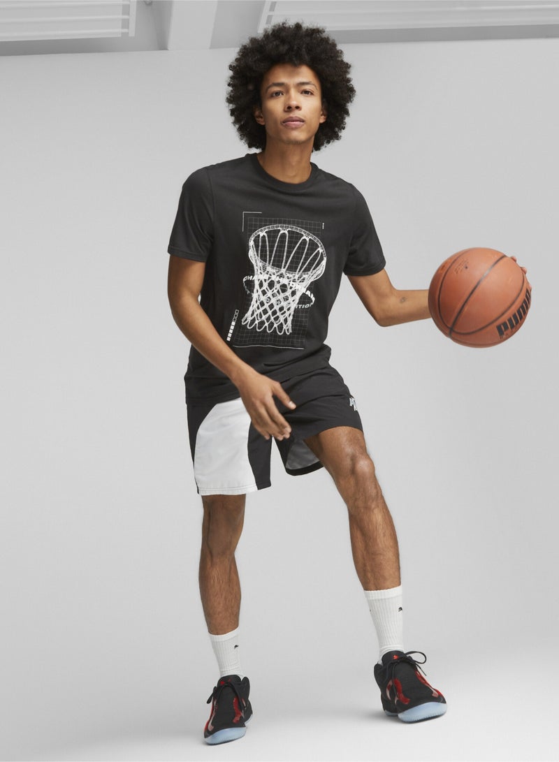 Rise NITRO Mens Black Basketball Shoes