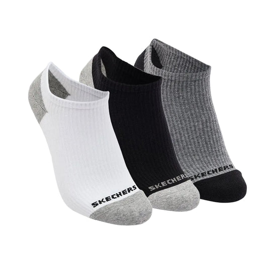 3 Pack Terry No Show Socks