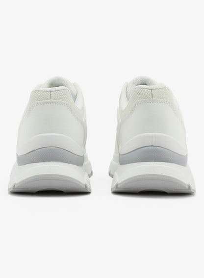 Women's White Low-Top Sneakers - Lightweight Shoes & Trendy Design Shoes for Everyday Wear