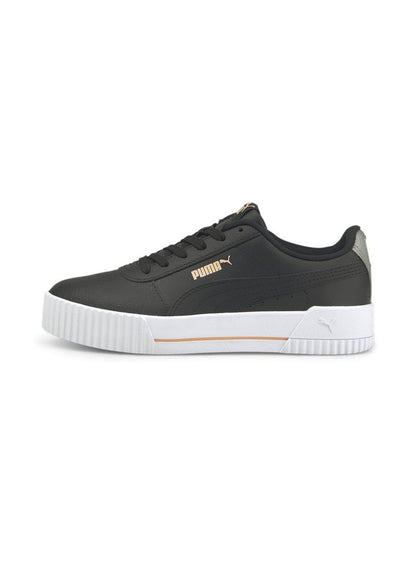 Carina L Girls Black Trainers
