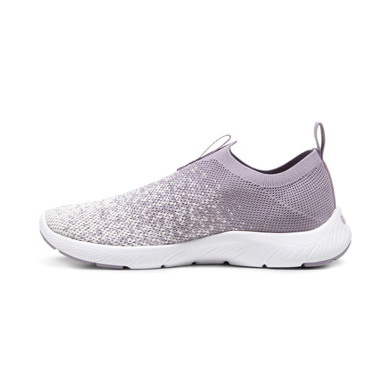 Softride Remi Womens Purple Slipon Knit Running Shoes