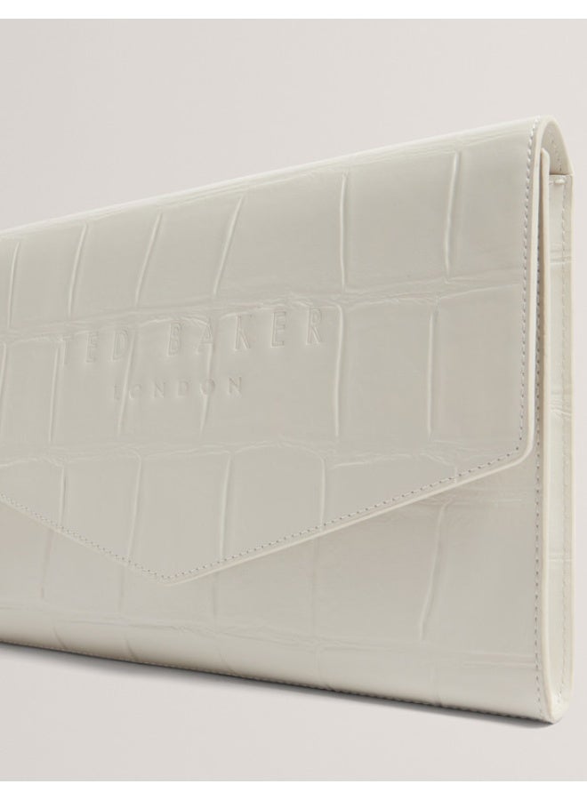 CROC EFFECT ENVELOPE POUCH