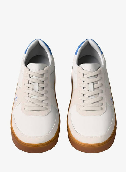 CK Baseline - Leather Signature Logo Trainers