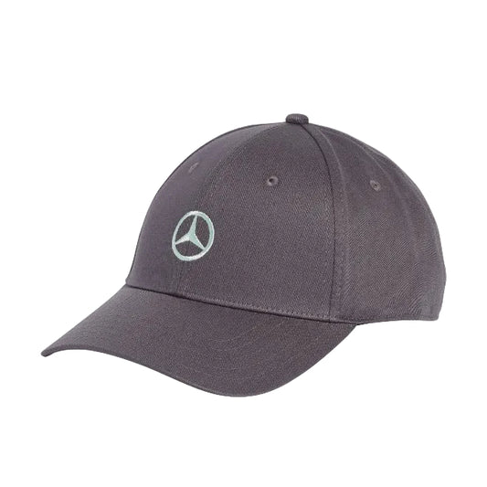 Mer Fan Co Cap Grey Motorsport Headwear For Unisex Osfw