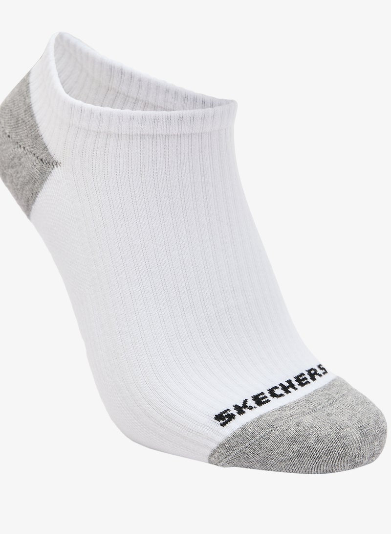 3 Pack Terry No Show Socks