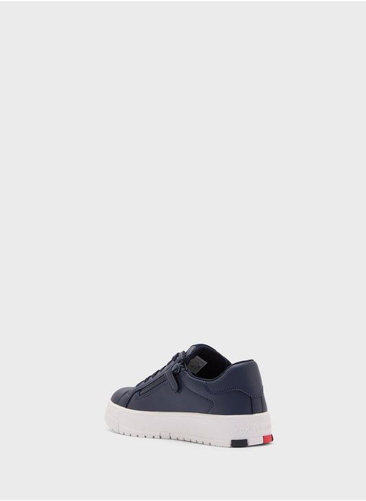 Youth Flag Lace Up Sneakers