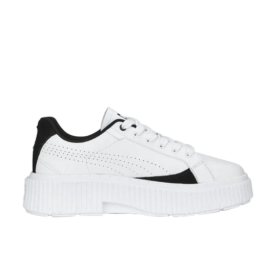 Dinara Womens White Platform Sneakers