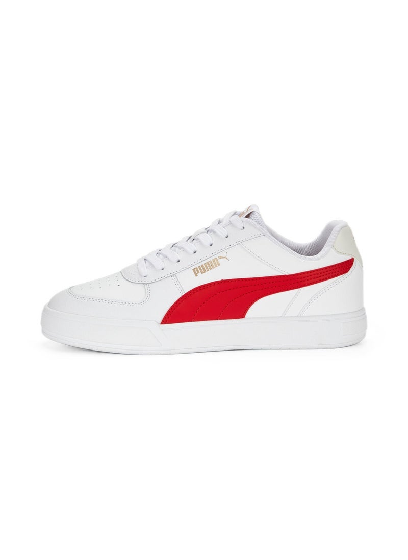 Caven White Casual Lace Up Sneakers