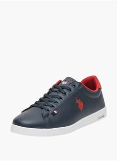 Men's Logo Detail Lace-Up Sneakers