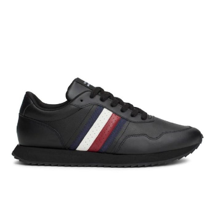 Signature Tape Lace-Up Runner Sneakers