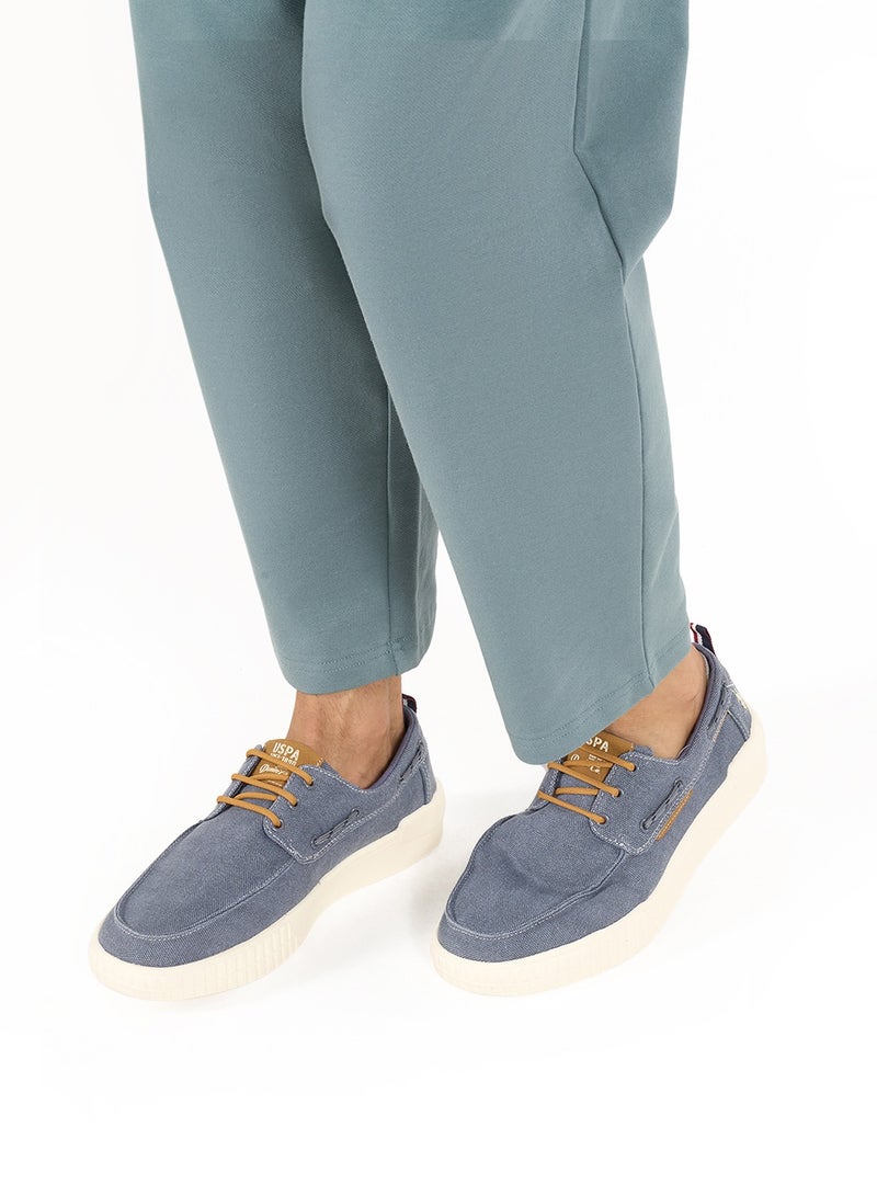 Men's Low Top Sneaker - Lightweight lace Design with Iconic Branding for a Clean Look