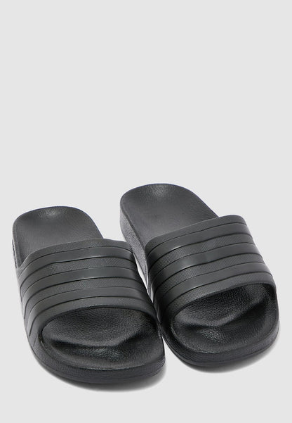 Adilette EVA Aqua Slip On Slides Black
