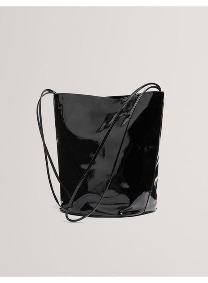 Crinkle Thin Strap Medium Bag
