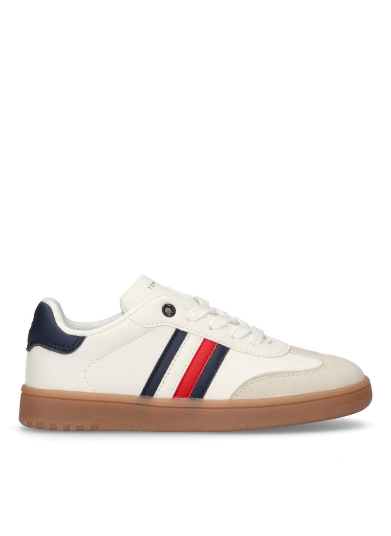 Kids Lace Up Low Top Sneakers