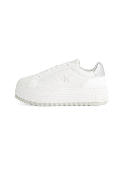 FLATFORM LACE LOW TRAINERS