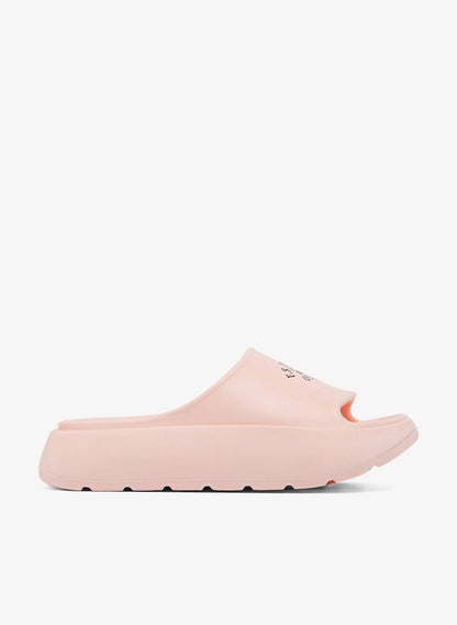 Women's Pink Slides - High-Quality Sole Lightweight Shoes & Trendy Design