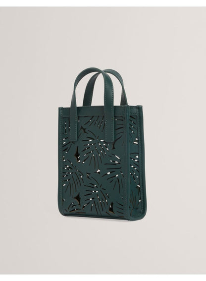 LASER CUT LEAF DETAIL NANO BAG