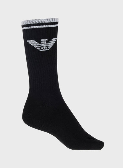 3 Pack Of Logo Crew Socks